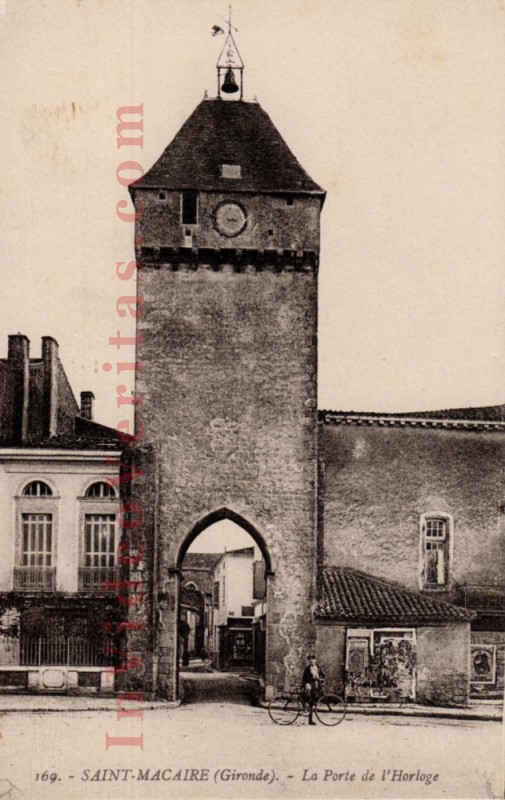 Saint Macaire La Porte de l Horloge