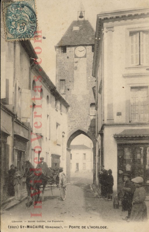 Saint Macaire La Porte de l Horloge 01
