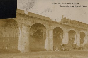 Saint Macaire Viaduc Catastrophe du 24 Septembre 1905 01