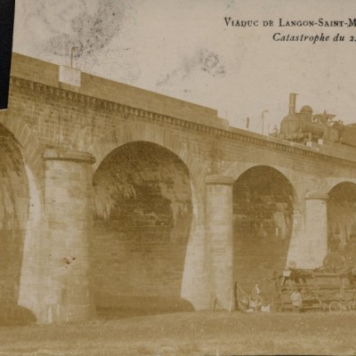 Saint Macaire Viaduc Catastrophe du 24 Septembre 1905 01