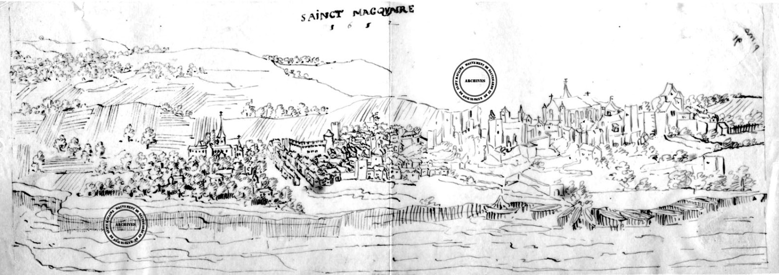 CARTES ANCIENNES DE ST MACAIRE