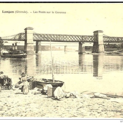 langon les ponts sur la garonne