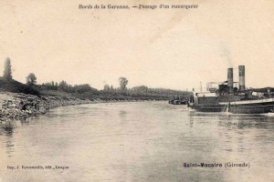 st macaire passage d un remorqueur