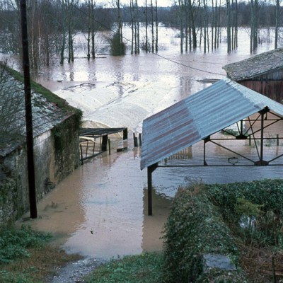 inondations au lavoir